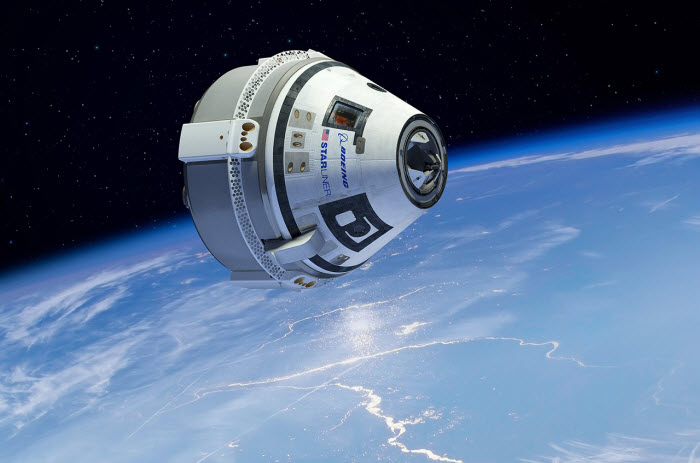  يوليو موعد الرحلة المأهولة الأولى لكبسولة «ستارلاينر» إلى محطة الفضاء الدولية